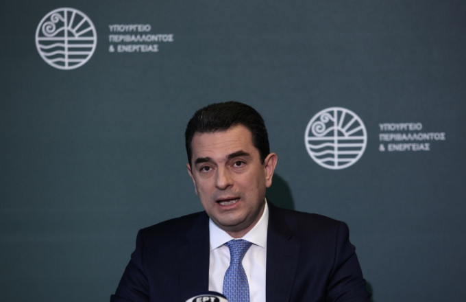 Ο υπουργός Περιβάλλοντος και Ενέργειας Κώστας Σκρέκας