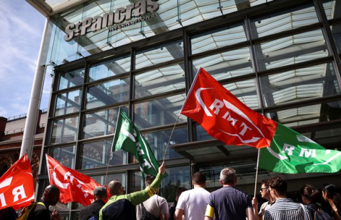 Κινητοποίηση εργαζομένων στους βρετανικούς σιδηροδρόμους