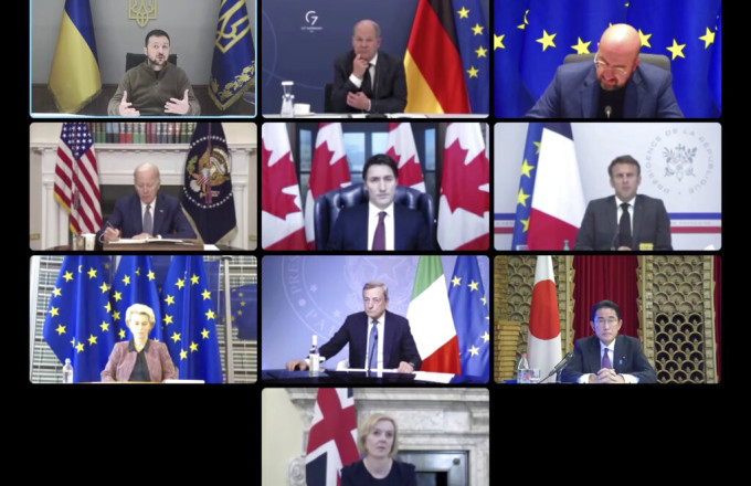 G7: Ο Πούτιν είναι «υπόλογος» για το κύμα επιθέσεων στην Ουκρανία