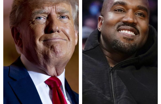 trump -kanye west