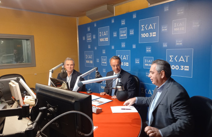 Ο Χρήστος Σταϊκούρας στον Σκάι 100,3