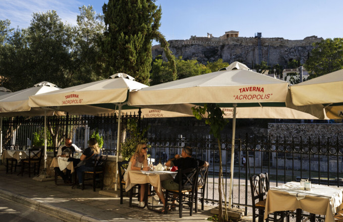 Τουρίστες στην Αθήνα