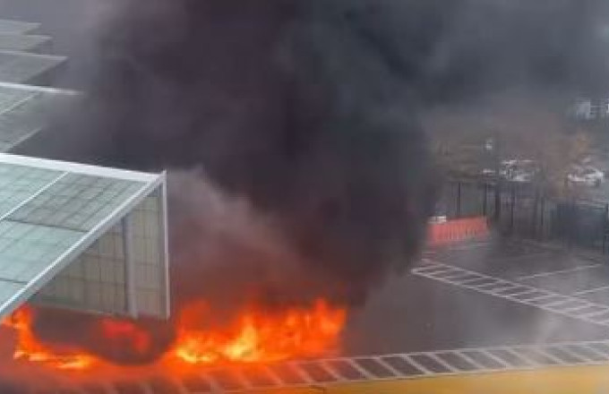 explosion rainbow bridge