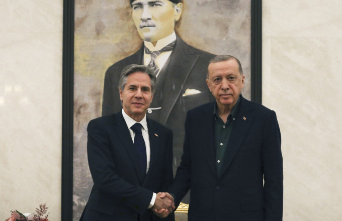 Η ανακοίνωση της τουρκικής προεδρίας για τη συνάντηση Ερντογάν- Μπλίνκεν
