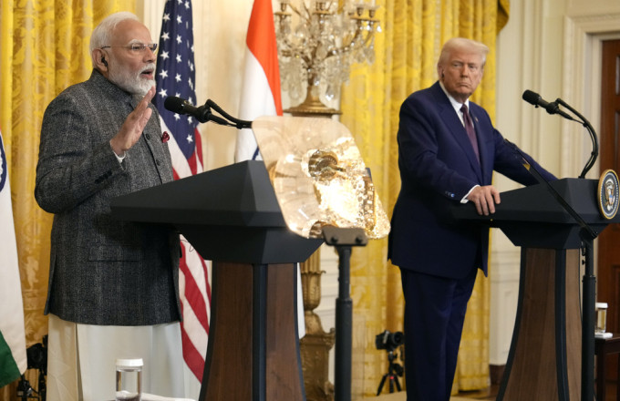 Narendra Modi και Donald Trump