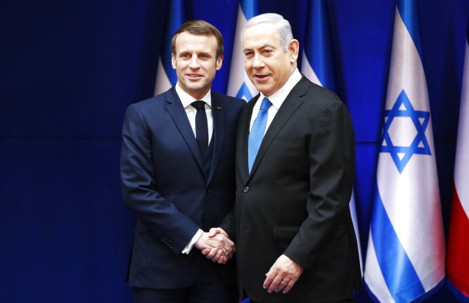 Benjamin Netanyahu - Emmanuel Macron 