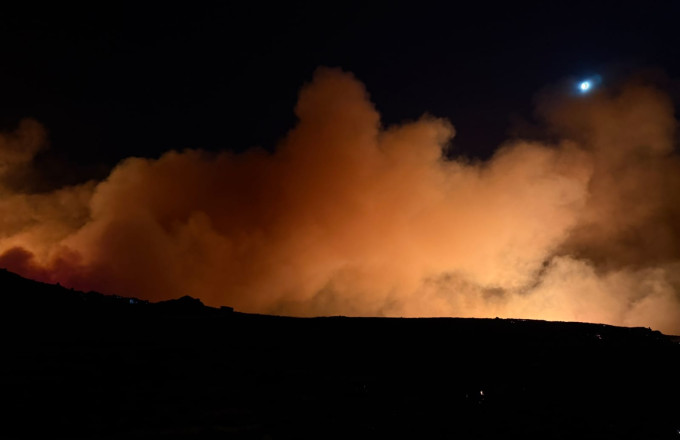 Major firefighting operation underway in Paros