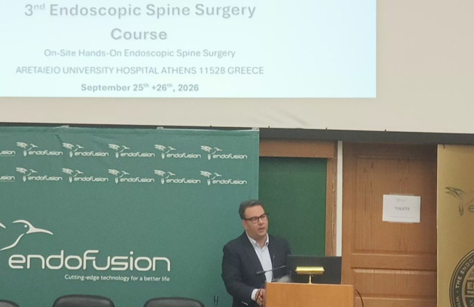 International recognition for Greece in endoscopic spinal surgeries