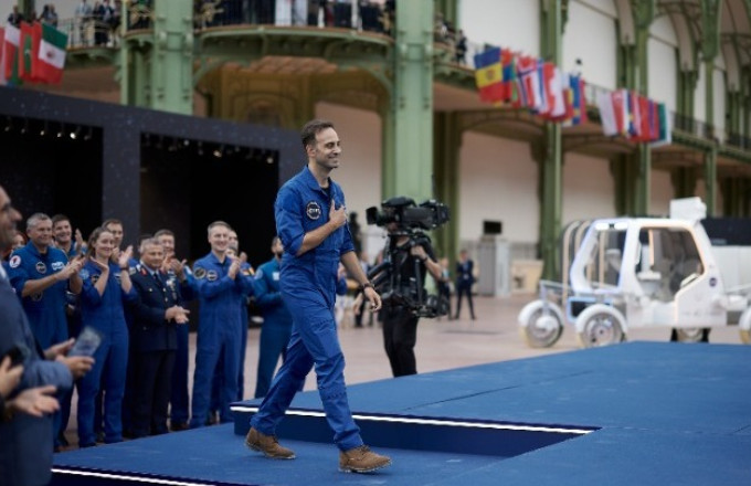 Adrianos Golemis is the first Greek astronaut to travel to space
