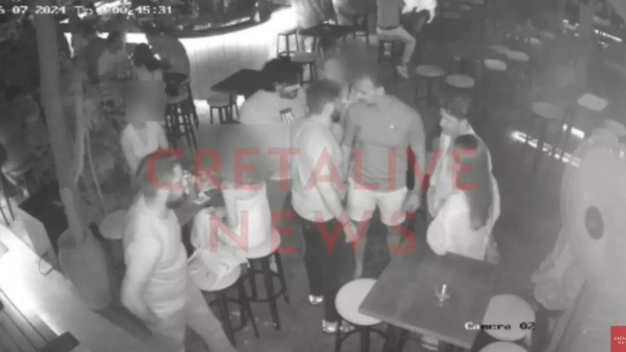 Βίντεο δείχνει πώς ξεκίνησε το επεισόδιο με θύμα τον 49χρονο Ελληνοκαναδό σε μπαρ στην Κρήτη