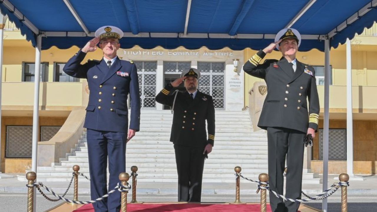 Επίσημη επίσκεψη του Αρχηγού ΓΕΝ της Γαλλίας στην Ελλάδα