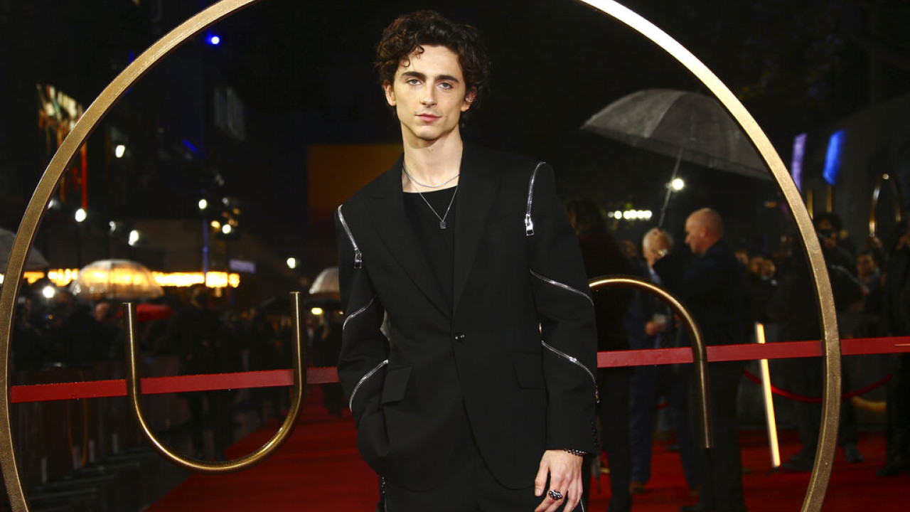 Timothee Chalamet: Ευγνωμονεί τον Μπομπ Ντίλαν για το «A Complete Unknown»