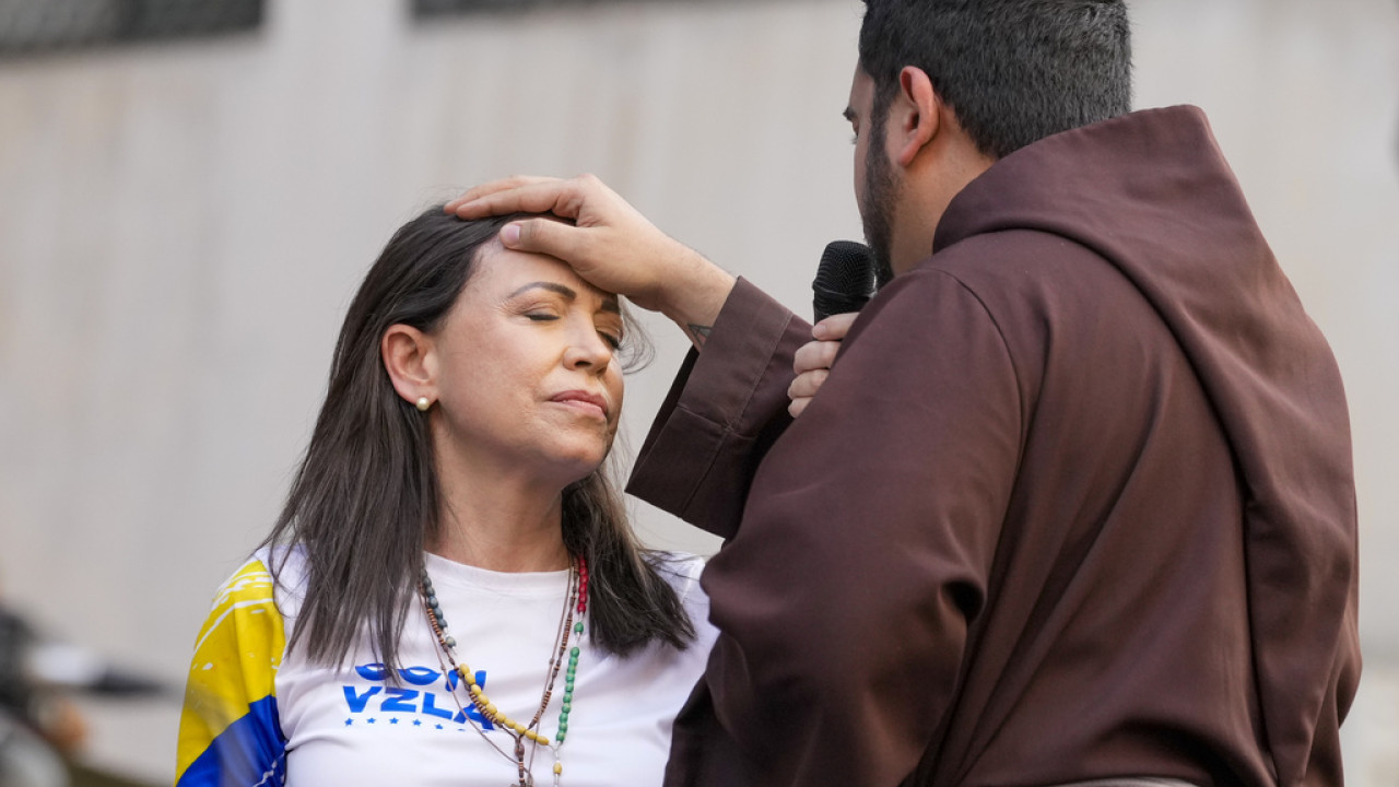 Βενεζουέλα: Η επικεφαλής της αντιπολίτευσης συνελήφθη στο Καράκας Βενεζουέλα: Η επικεφαλής της αντιπολίτευσης συνελήφθη στο Καράκας