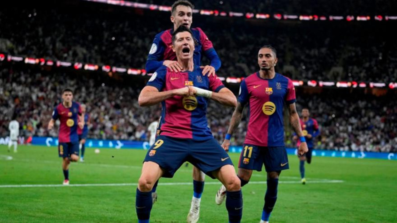 Ποιο Clasico; Ταπείνωσε τη Ρεάλ και σήκωσε το Super Cup η υπερηχητική Μπαρτσελόνα Ποιο Clasico; Ταπείνωσε τη Ρεάλ και σήκωσε το Super Cup η υπερηχητική Μπαρτσελόνα