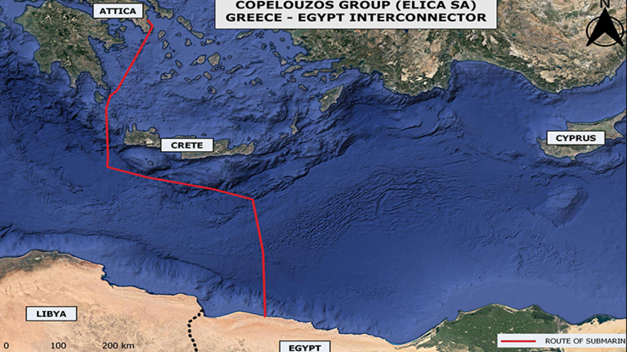 Ο Όμιλος Κοπελούζου βλέπει την έναρξη της ηλεκτρικής σύνδεσης με την Αίγυπτο το 2030