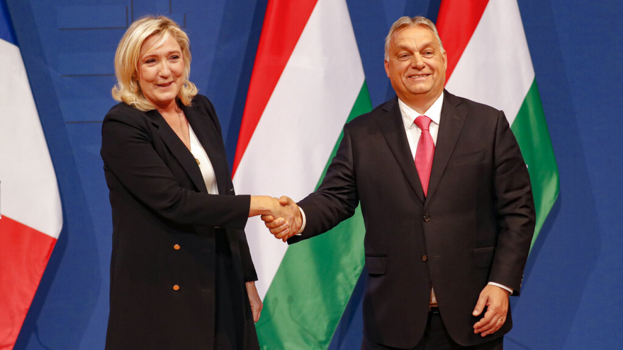 Όρμπαν και Λεπέν μιμούνται τον Τραμπ και θα πραγματοποιήσουν συγκέντρωση «Κάντε την Ευρώπη Σπουδαία Ξανά» στη Μαδρίτη