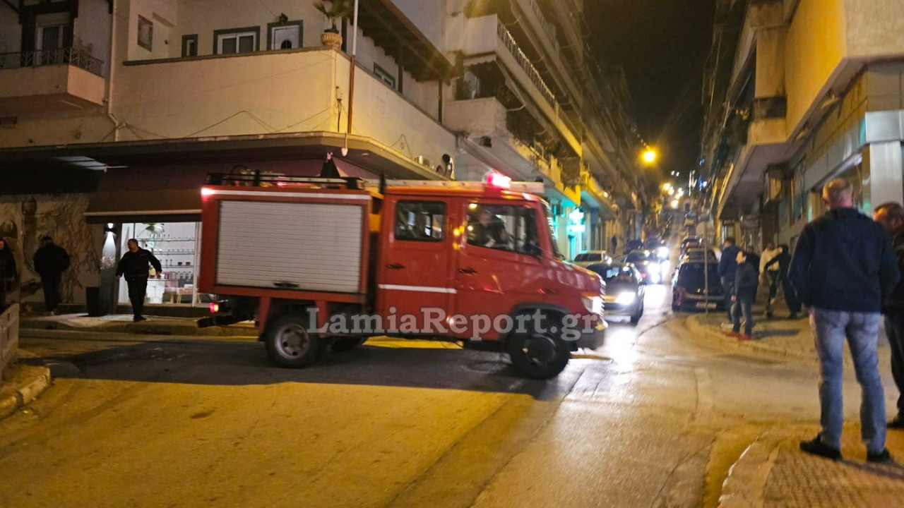 Λαμία: Φωτιά σε διαμέρισμα – Εκτός κινδύνου οι ένοικοι – Δείτε φωτογραφίες