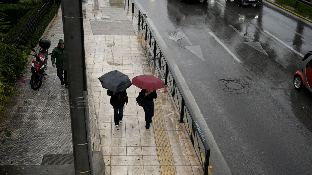 Βροχές και καταιγίδες σήμερα στη χώρα – Ποιες περιοχές θα σαρώσει η κακοκαιρία