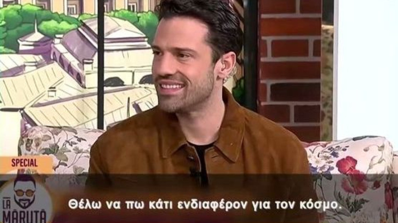 Κωνσταντίνος Αργυρός: Μίλησε με άνεση και τεράστιο χαμόγελο για τον γιο του σε κανάλι στη Ρουμανία