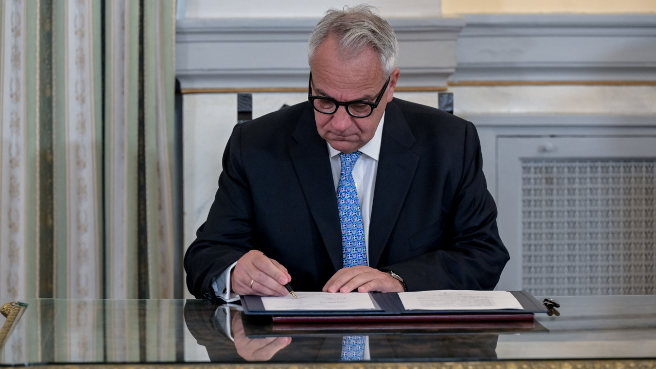 Μ. Βορίδης: Νόμιμη μετανάστευση σημαίνει ότι εμείς θα αποφασίζουμε πόσοι έρχονται και από πού Μ. Βορίδης: Νόμιμη μετανάστευση σημαίνει ότι εμείς θα αποφασίζουμε πόσοι έρχονται και από πού