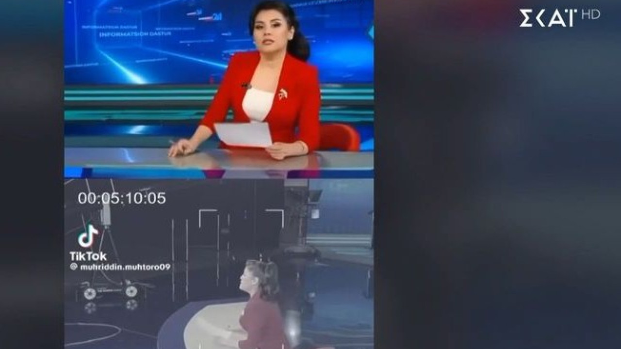 Τουρκία: Παρουσιάστρια έχασε on air την καρέκλα της και συνέχισε την είδηση ενώ καθόταν στον αέρα Τουρκία: Παρουσιάστρια έχασε on air την καρέκλα της και συνέχισε την είδηση ενώ καθόταν στον αέρα