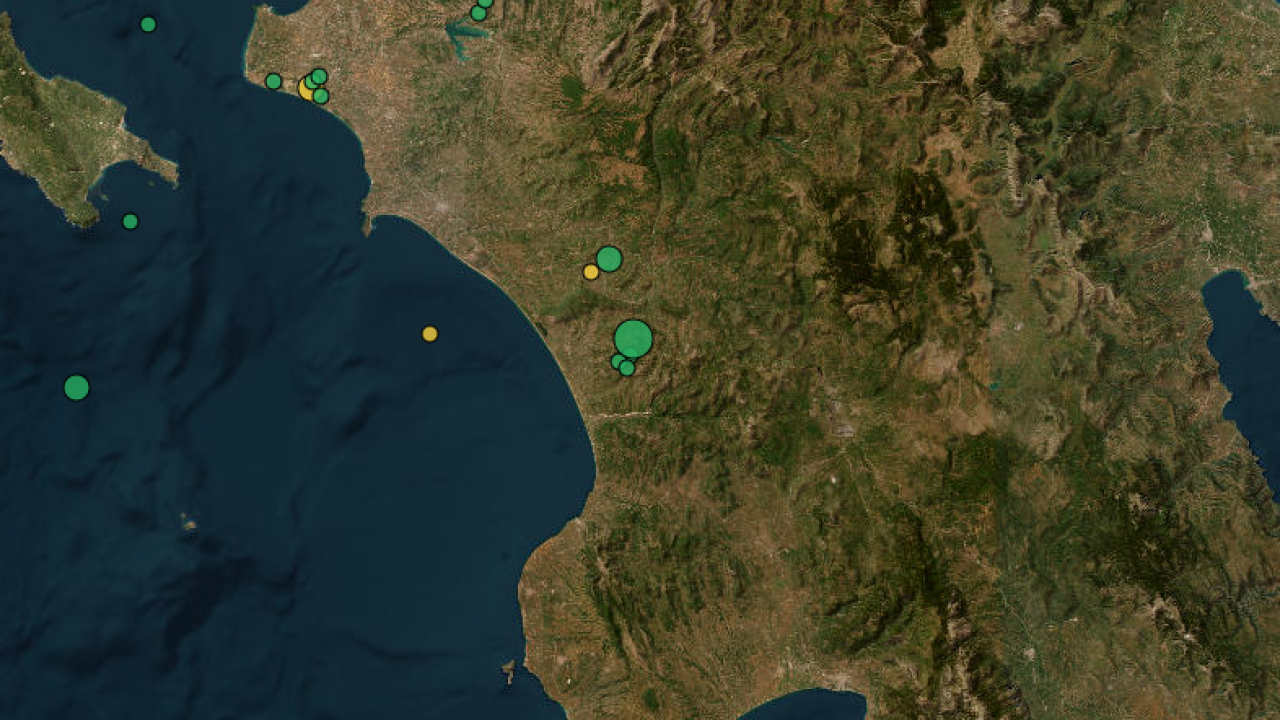 Σεισμός 4,7 Ρίχτερ στην Ηλεία