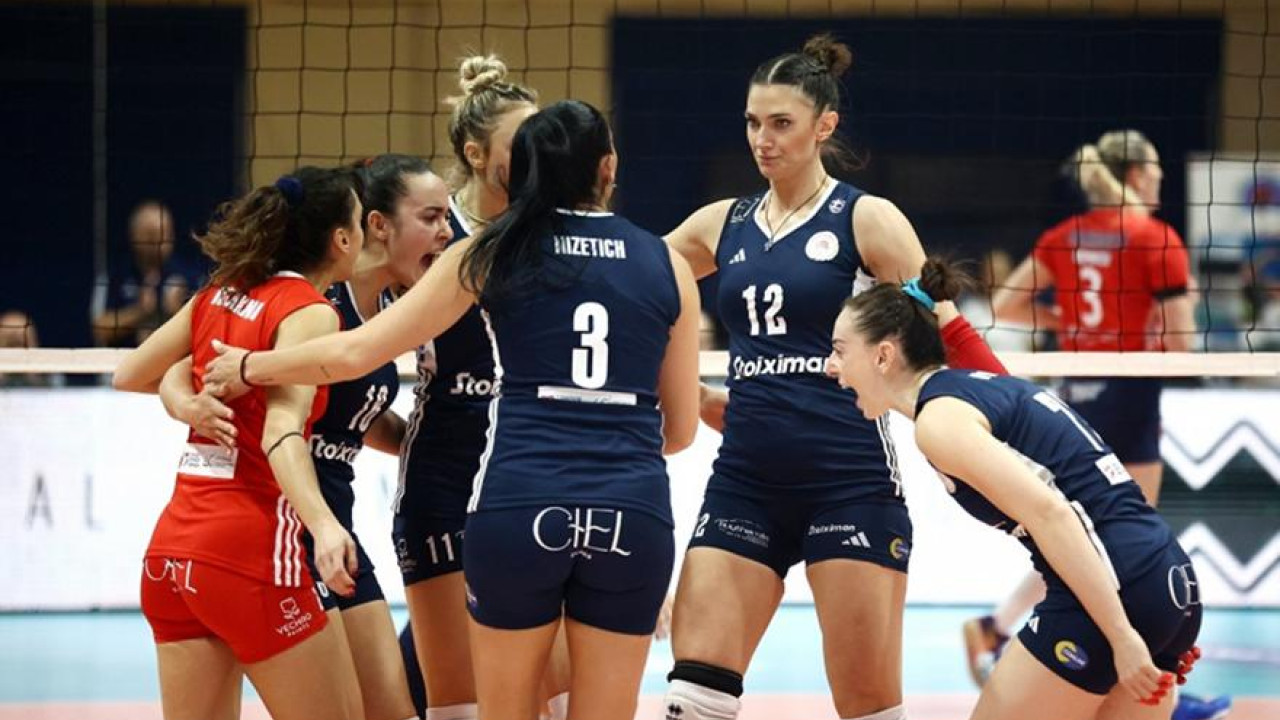 Βόλεϊ: Ψυχωμένος Ολυμπιακός, λύγισε τον μαχητικό Πανιώνιο και έκανε το back to back Βόλεϊ: Ψυχωμένος Ολυμπιακός, λύγισε τον μαχητικό Πανιώνιο και έκανε το back to back