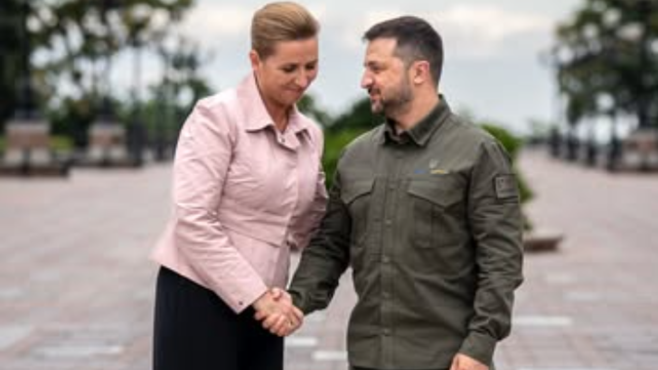 Μέτε Φρεντέρικσεν: Η Δανία «περήφανη που στέκεται στο πλευρό της Ουκρανίας και του ουκρανικού λαού»