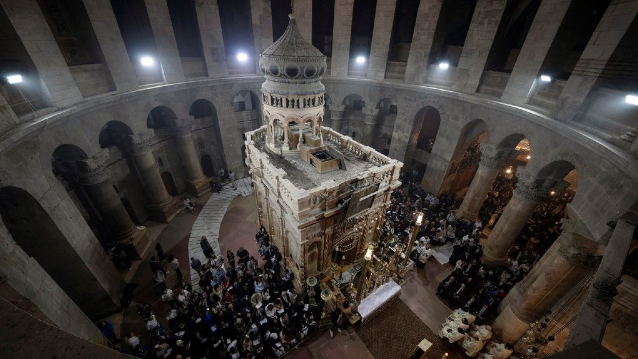 Αρχαίος κήπος βρέθηκε κάτω από τον Πανάγιο Τάφο, στα Ιεροσόλυμα - Επιβεβαιώνει το Κατά Ιωάννη Ευαγγέλιο 