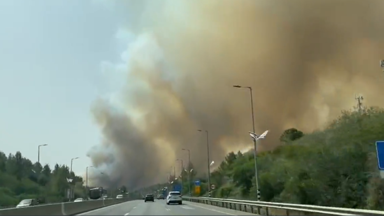 Χάος στην Ιερουσαλήμ από τις τεράστιες πυρκαγιές στα περίχωρα