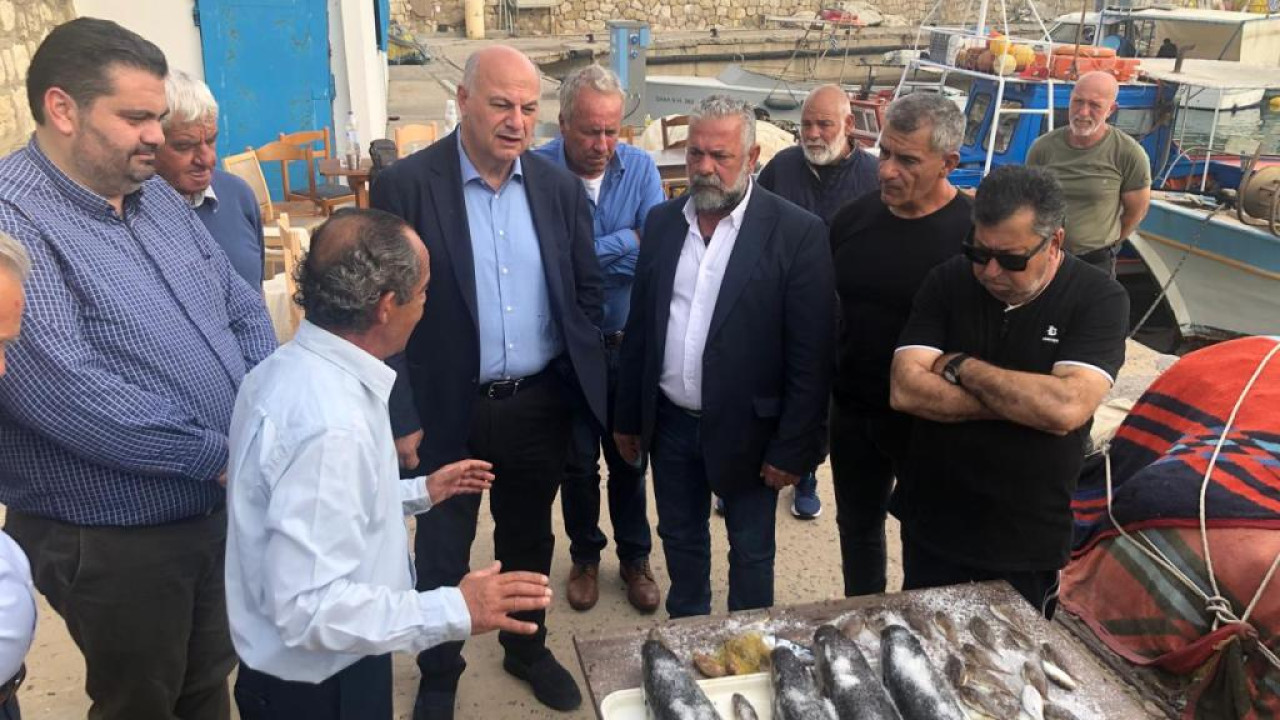 Τσιάρας: Μεγάλο στοίχημα για τη χώρα μας η στήριξη της αλιείας