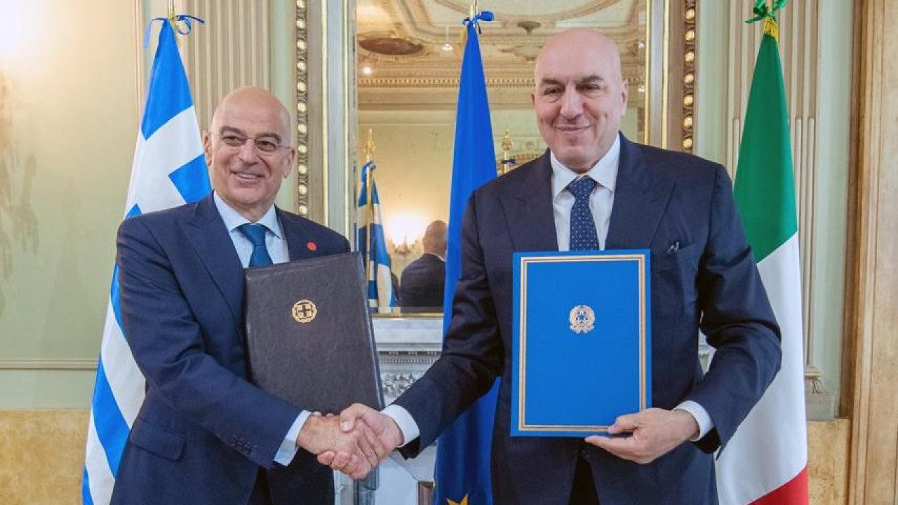Συνάντηση Δένδια με τον Ιταλό ομόλογό του για τη διμερή αμυντική συνεργασία