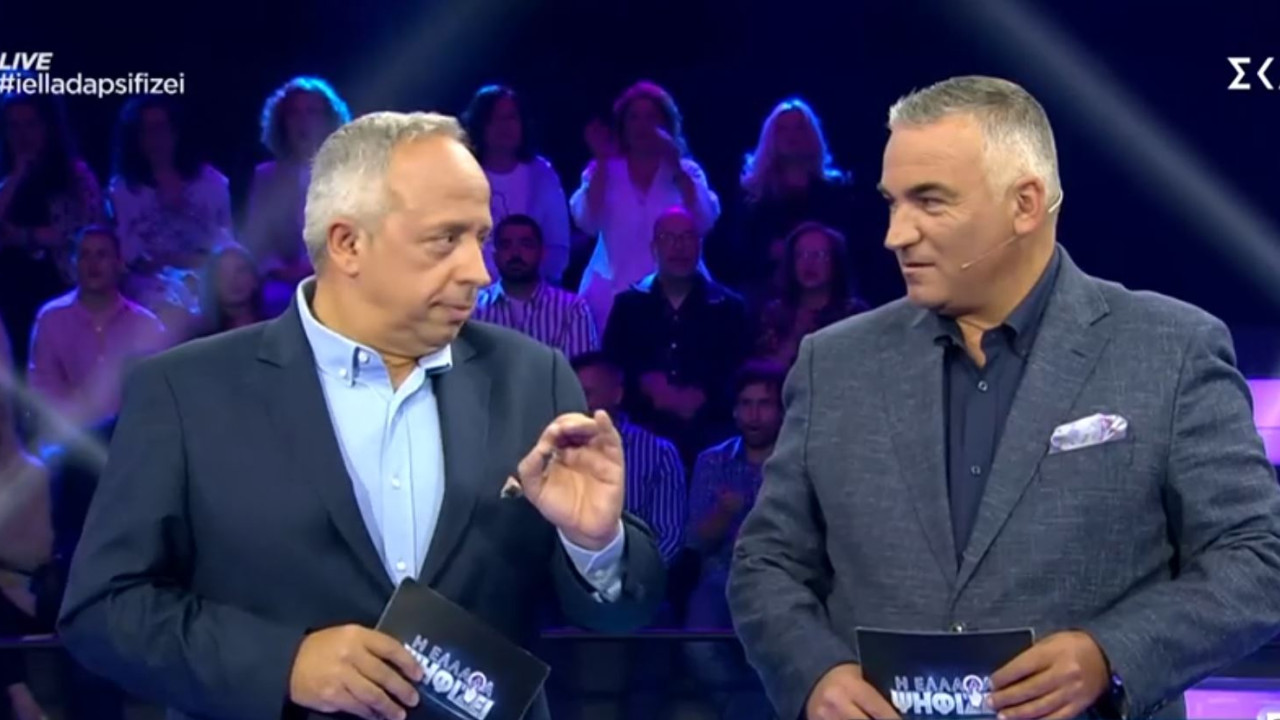 «Η Ελλάδα Ψηφίζει» στον ΣΚΑΪ με έναρξη που τα είχε όλα «Η Ελλάδα Ψηφίζει» στον ΣΚΑΪ με έναρξη που τα είχε όλα
