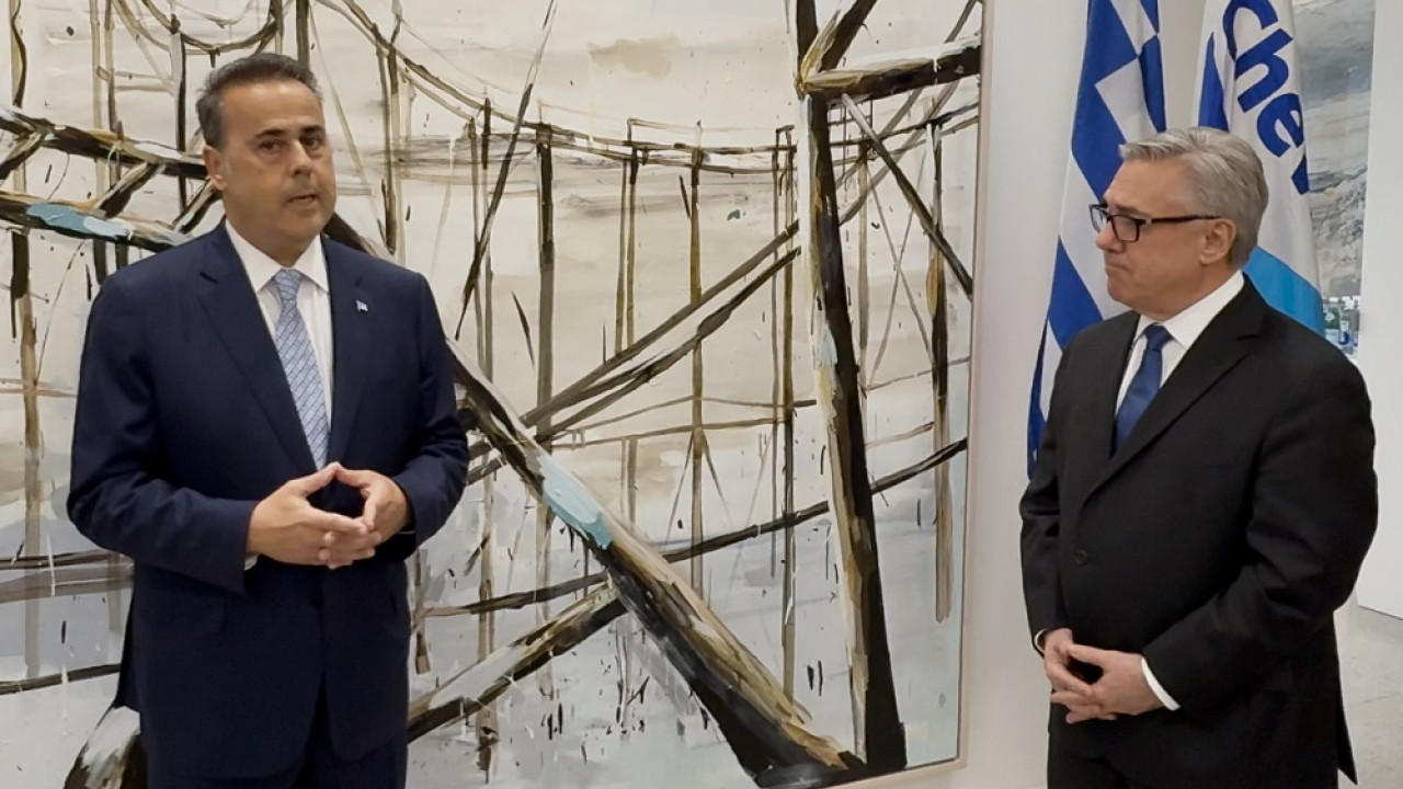 Τα κεντρικά γραφεία της Chevron επισκέφθηκαν οι Παπασταύρου και Τσάφος – Επισκέψεις στις ExxonMobil και Cheniere Energy σήμερα Τα κεντρικά γραφεία της Chevron επισκέφθηκαν οι Παπασταύρου και Τσάφος – Επισκέψεις στις ExxonMobil και Cheniere Energy σήμερα