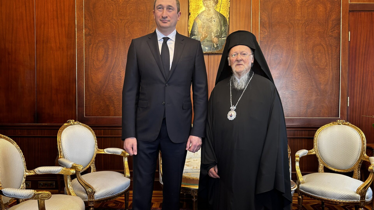 Οικουμενικό Πατριαρχείο: Στο Φανάρι ο αναπληρωτής πρωθυπουργός της Ουκρανίας