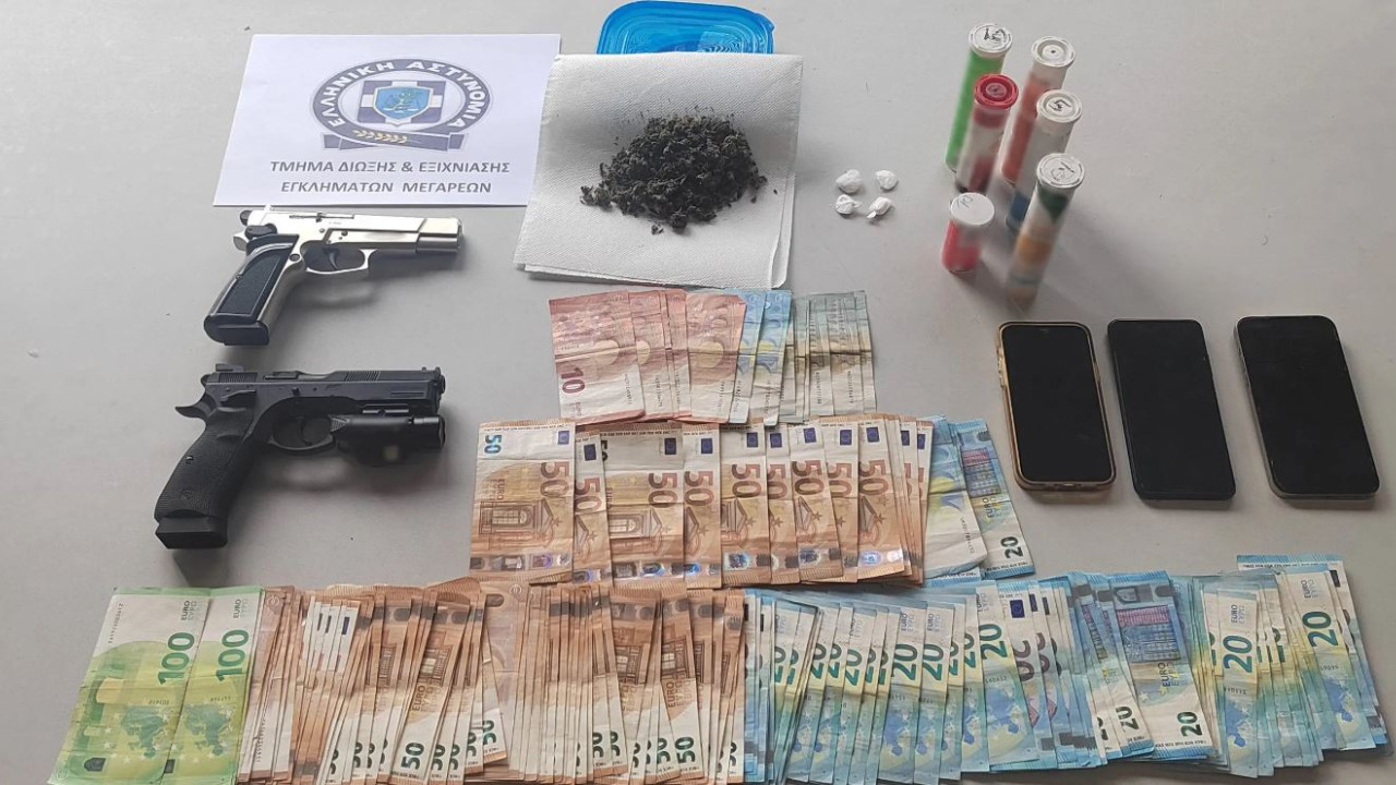 Μέγαρα: Εξαρθρώθηκαν δύο εγκληματικές οργανώσεις που διακινούσαν κοκαΐνη και κάνναβη
