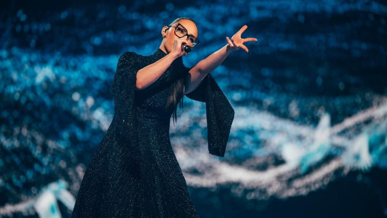 Eurovision 2025: Bίντεο 30 δευτερολέπτων της δεύτερης πρόβας της Klavdia Eurovision 2025: Bίντεο 30 δευτερολέπτων της δεύτερης πρόβας της Klavdia