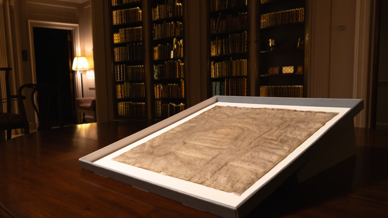 Ανακαλύφθηκε αυθεντική Μάγκνα Κάρτα του 1300 στη βιβλιοθήκη του Χάρβαρντ – Είχε αγοραστεί έναντι 27,50 δολαρίων