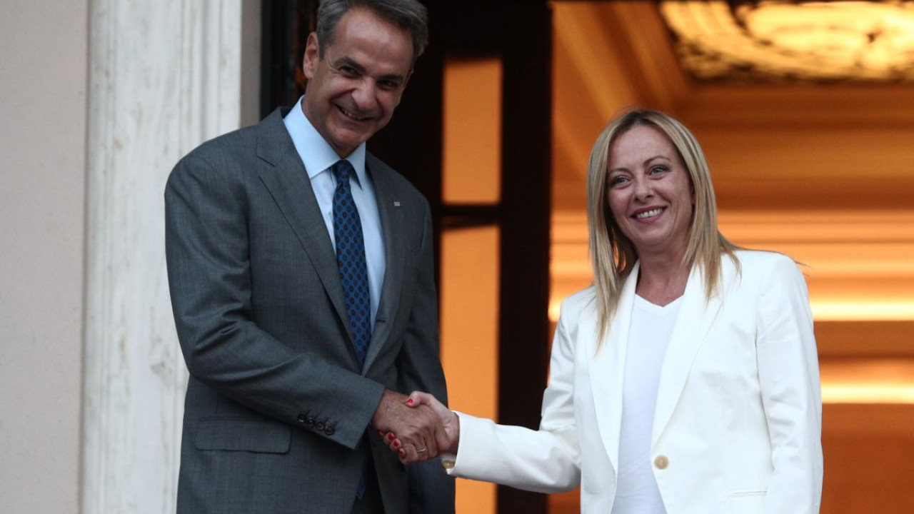 Μητσοτάκης: Δρομολογείται συνάντηση με Μελόνι Μητσοτάκης: Δρομολογείται συνάντηση με Μελόνι