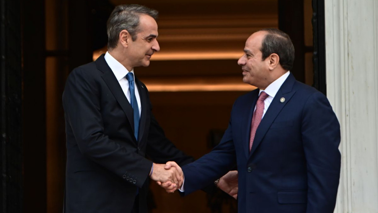 Σίσι: Σε εξέλιξη η συνάντηση με Μητσοτάκη Σίσι: Σε εξέλιξη η συνάντηση με Μητσοτάκη
