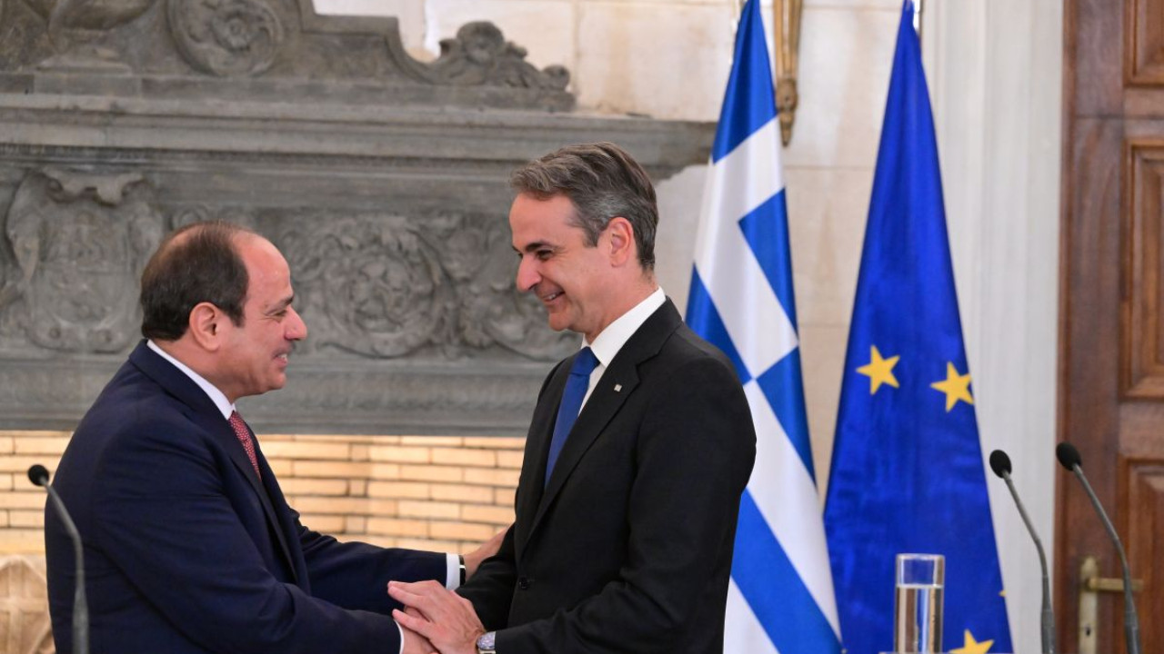 Επικοινωνία Μητσοτάκη - Σίσι: Στο επίκεντρο η Μέση Ανατολή και οι κίνδυνοι για την περιφερειακή σταθερότητα και ασφάλεια