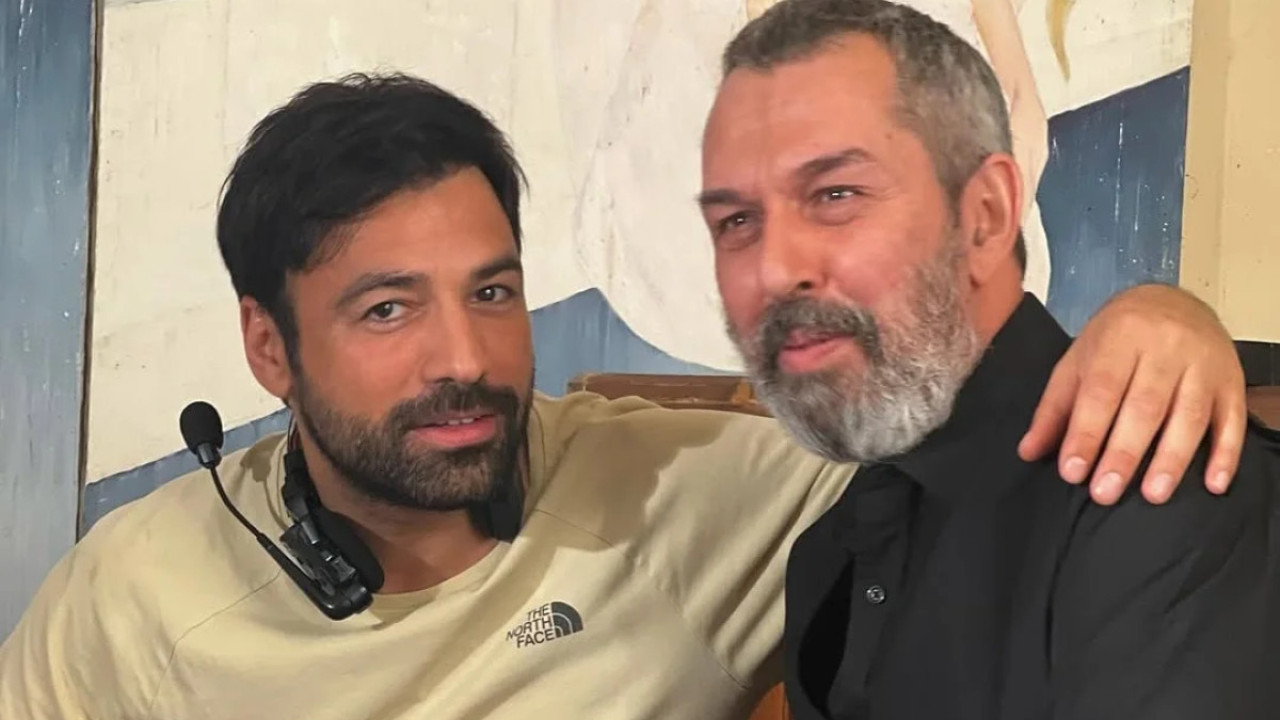 Αντρέας Γεωργίου: Η πρώτη φωτογραφία από τα γυρίσματα με τον Χρήστο Χατζηπαναγιώτη