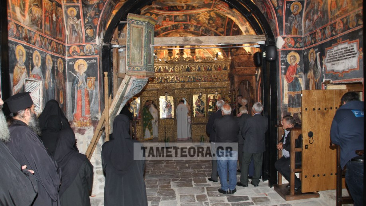 Μετέωρα: Ξαναλειτουργεί το ιστορικό εκκλησάκι του Αγίου Γεωργίου στην Οξύνεια Μετέωρα: Ξαναλειτουργεί το ιστορικό εκκλησάκι του Αγίου Γεωργίου στην Οξύνεια