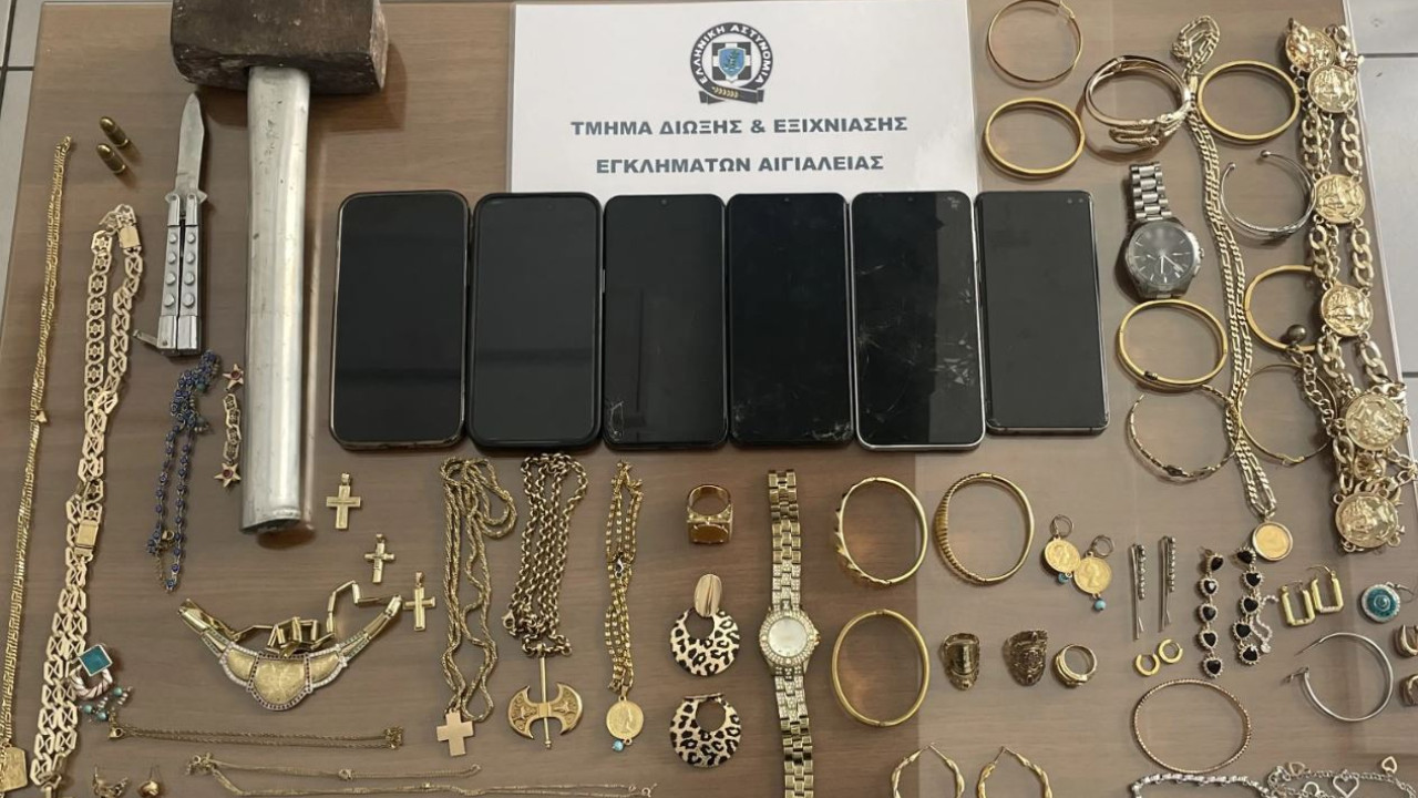 Αιγιαλεία: Εξαρθρώθηκε σπείρα που έκανε κλοπές σε οικίες και οχήματα