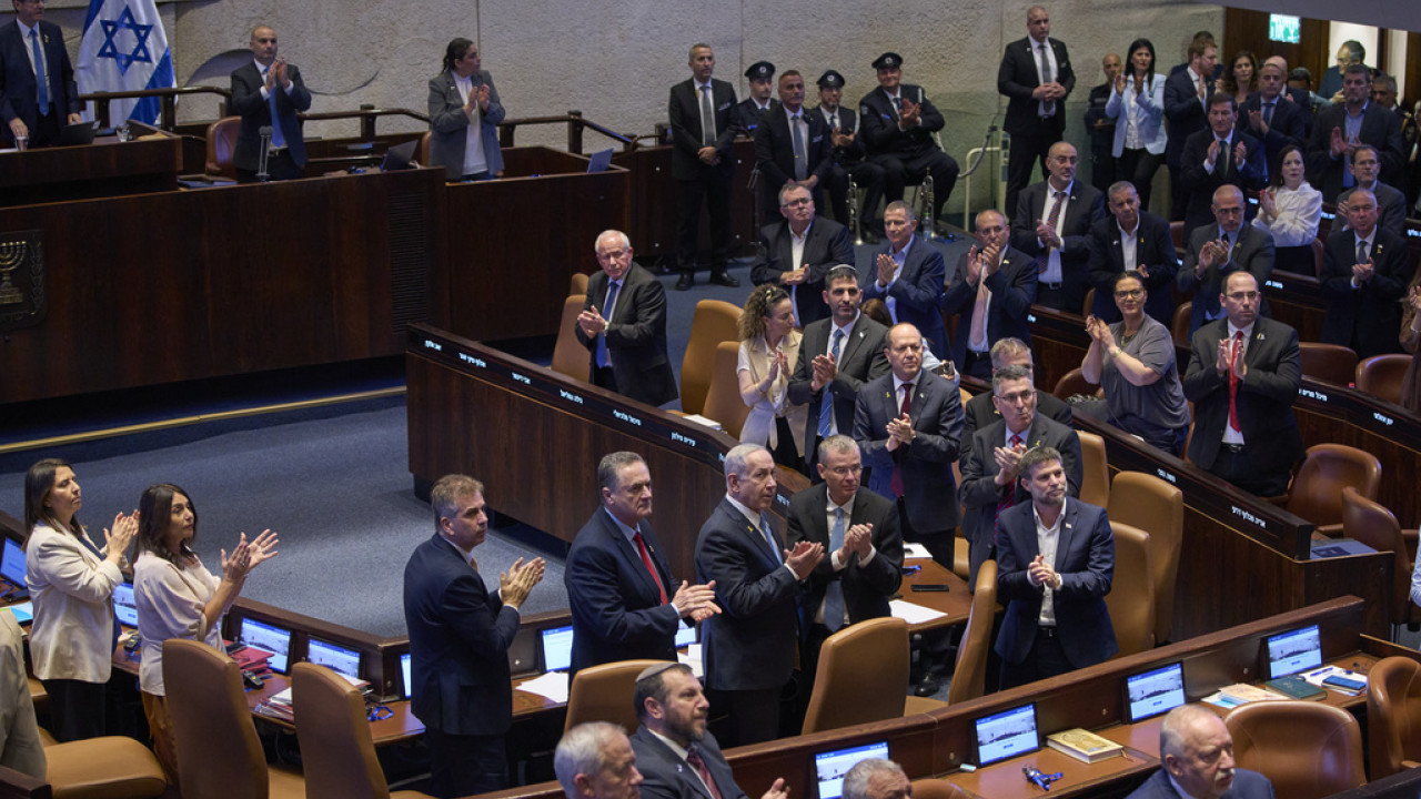 Ισραήλ: Το κοινοβούλιο καταψηφίζει σχέδιο νόμου της αντιπολίτευσης που θα οδηγούσε σε πρόωρες εκλογές Ισραήλ: Το κοινοβούλιο καταψηφίζει σχέδιο νόμου της αντιπολίτευσης που θα οδηγούσε σε πρόωρες εκλογές