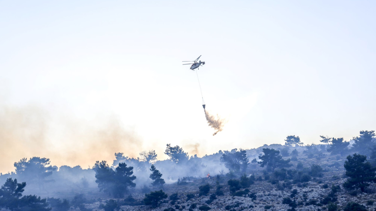 Χωρίς ενεργό μέτωπο η πυρκαγιά στη Χίο