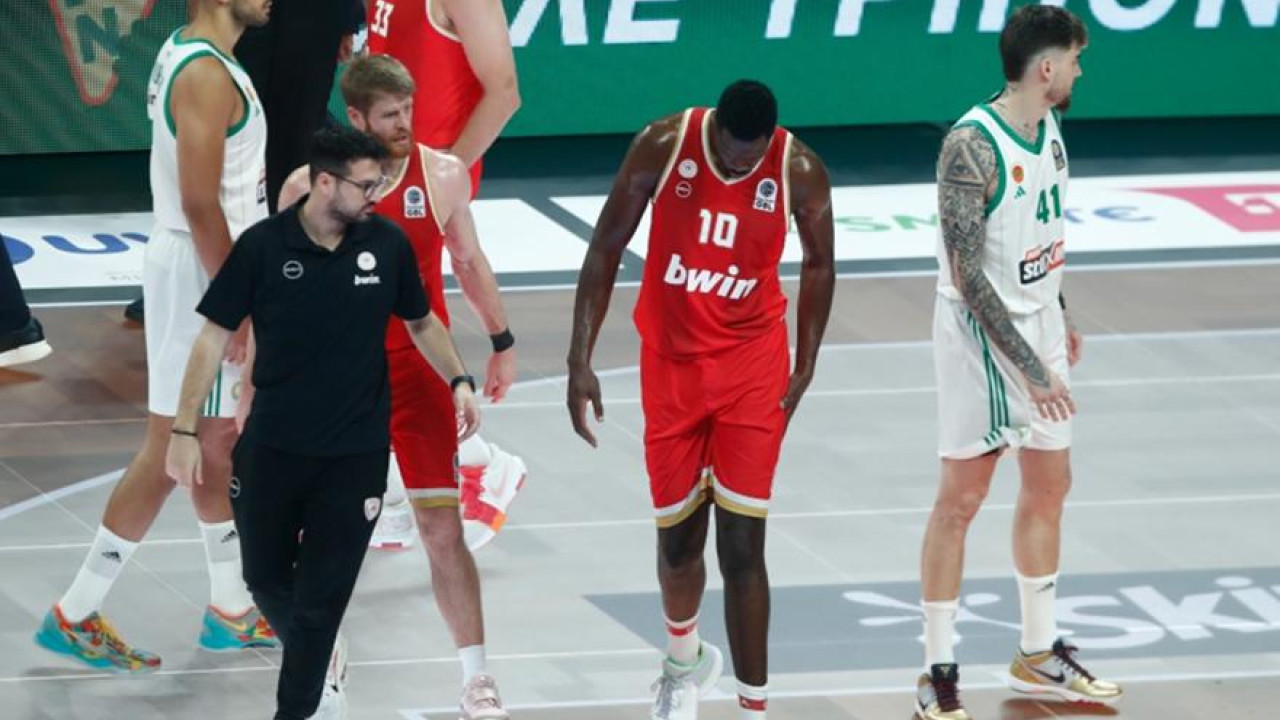 Ολυμπιακός – Μπάσκετ: Τουλάχιστον 10 μήνες εκτός ο Φαλ
