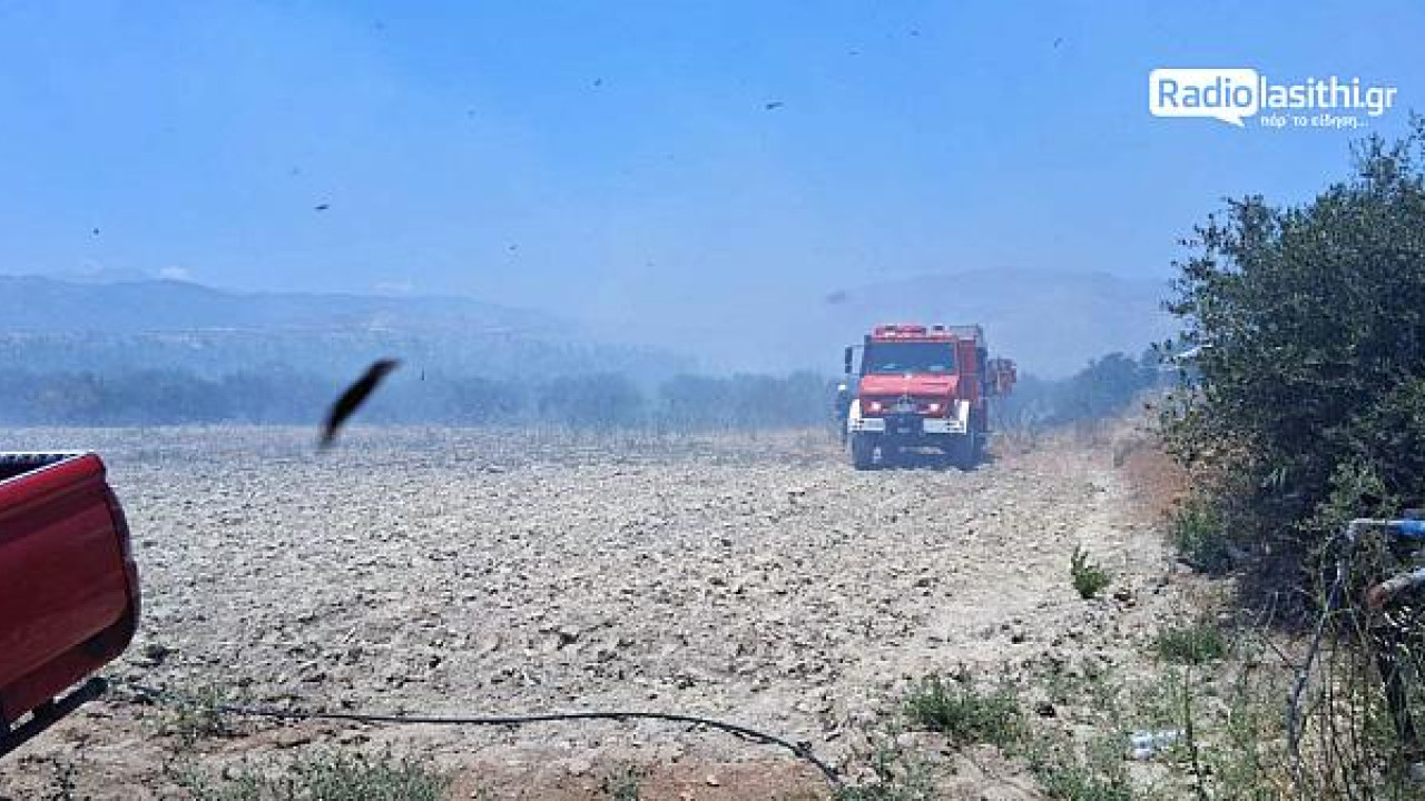 Φωτιά στην Ιεράπετρα – Μήνυμα του 112 για ετοιμότητα Φωτιά στην Ιεράπετρα – Μήνυμα του 112 για ετοιμότητα