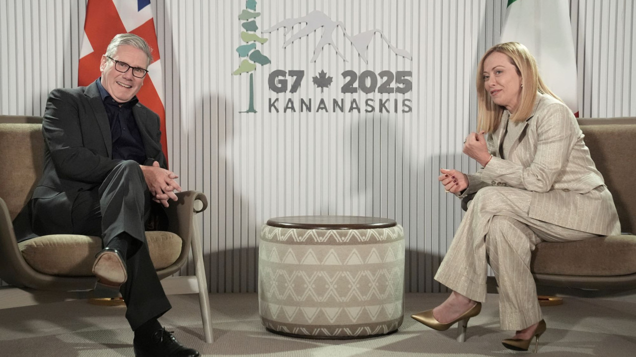 G7: OI 7 ηγέτες αναζητούν κοινή θέση στη σύγκρουση Ισραήλ- Ιράν
