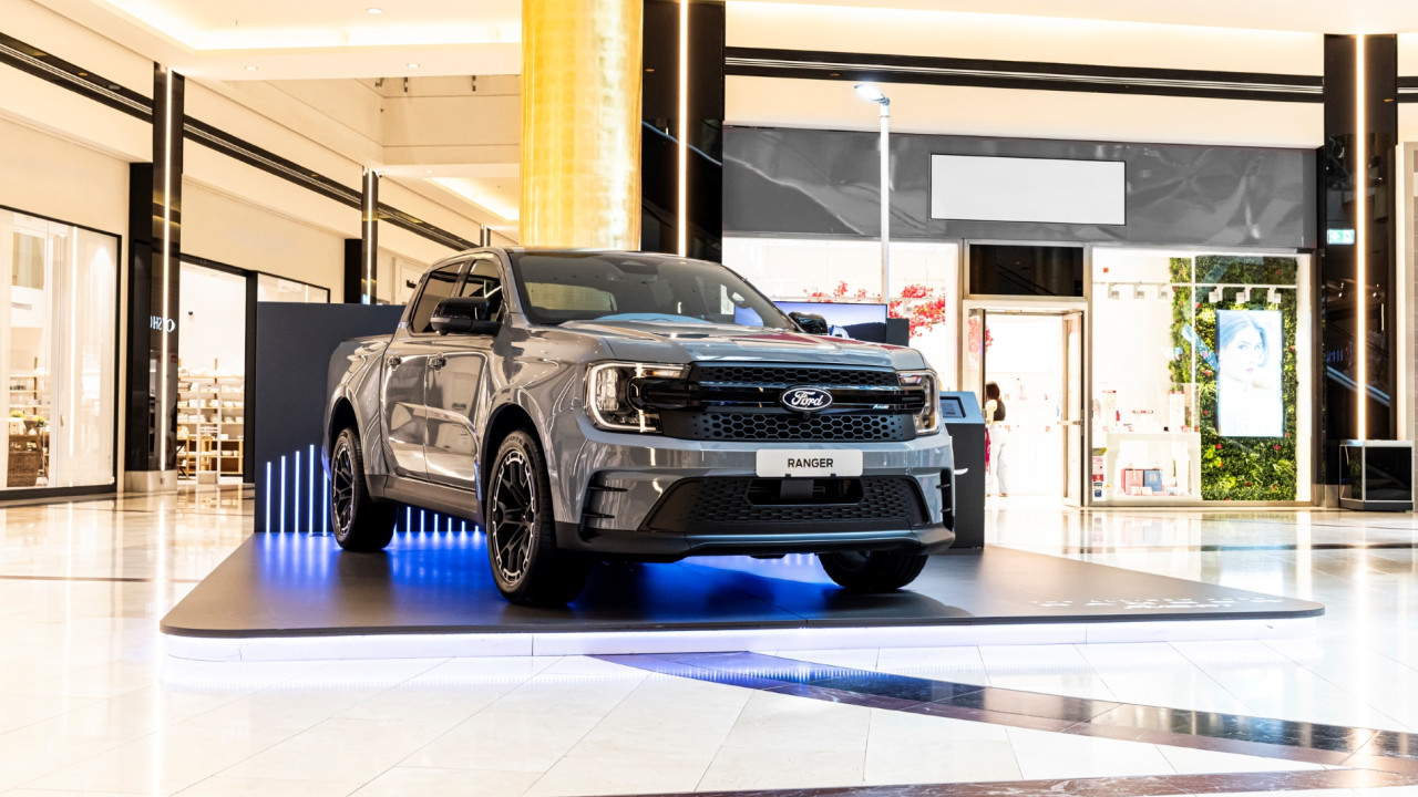 Το αγωνιστικών προδιαγραφών Ford Ranger MS-RT κλέβει την παράσταση στο Golden Hall